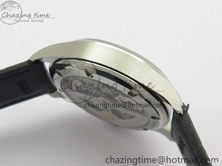 MIROTIME 0112 TimelessDesign Portuguese IW358304 ZF 1:1 Best Edition SS Blue Dial on Leather Strap A 7078